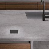 Prise plan de travail Luisina TSUNO - Double prise à encastrer noir mat