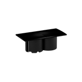 Prise plan de travail COMO - Double prise à encastrer noir