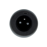 Prise plan de travail HOP - Multiprise 1 prise + 1 USB-C + 1 adaptateur USB à encastrer noir