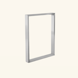 Pied de table rectangulaire JIMMY métal H 88.5 cm x l 79 cm