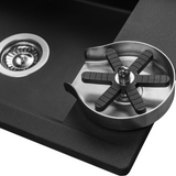 Rince verre en inox Luisina pour évier cuisine