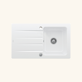 Vidage automatique 1 bac CUIPD254 pour évier Villeroy & Boch ARCHITECTURA - Siphon gain de place
