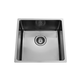 Vidage manuel chromé 1 bac CUIPD676-D pour évier inox