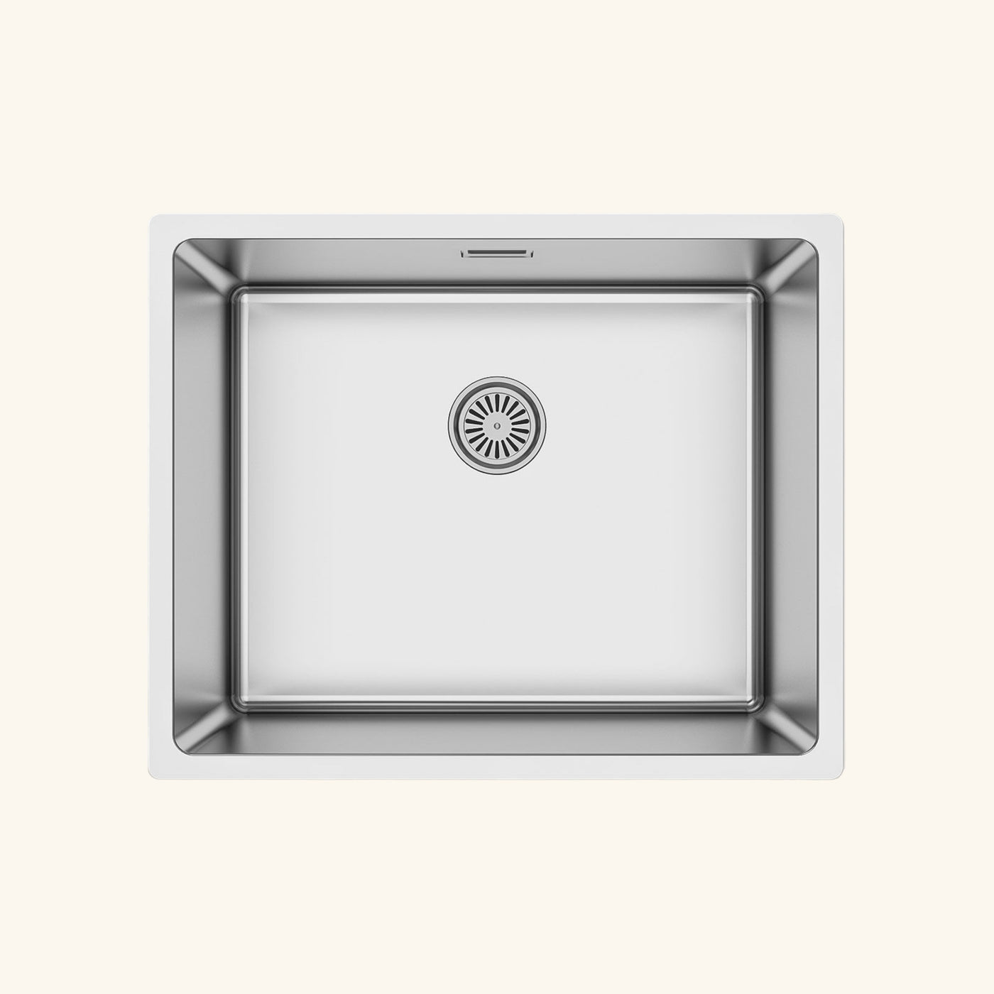 Evier inox sous-plan SUZON 1 bac 540x440