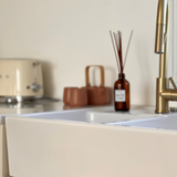 Évier timbre d'office céramique blanc EKIO NEWCO 2 bacs