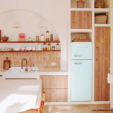 Évier timbre d'office céramique blanc GABIN 1 bac 1 égouttoir