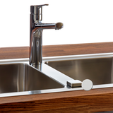 Évier inox mini structure Luisina FAGOTTO 2 bacs 1 égouttoir