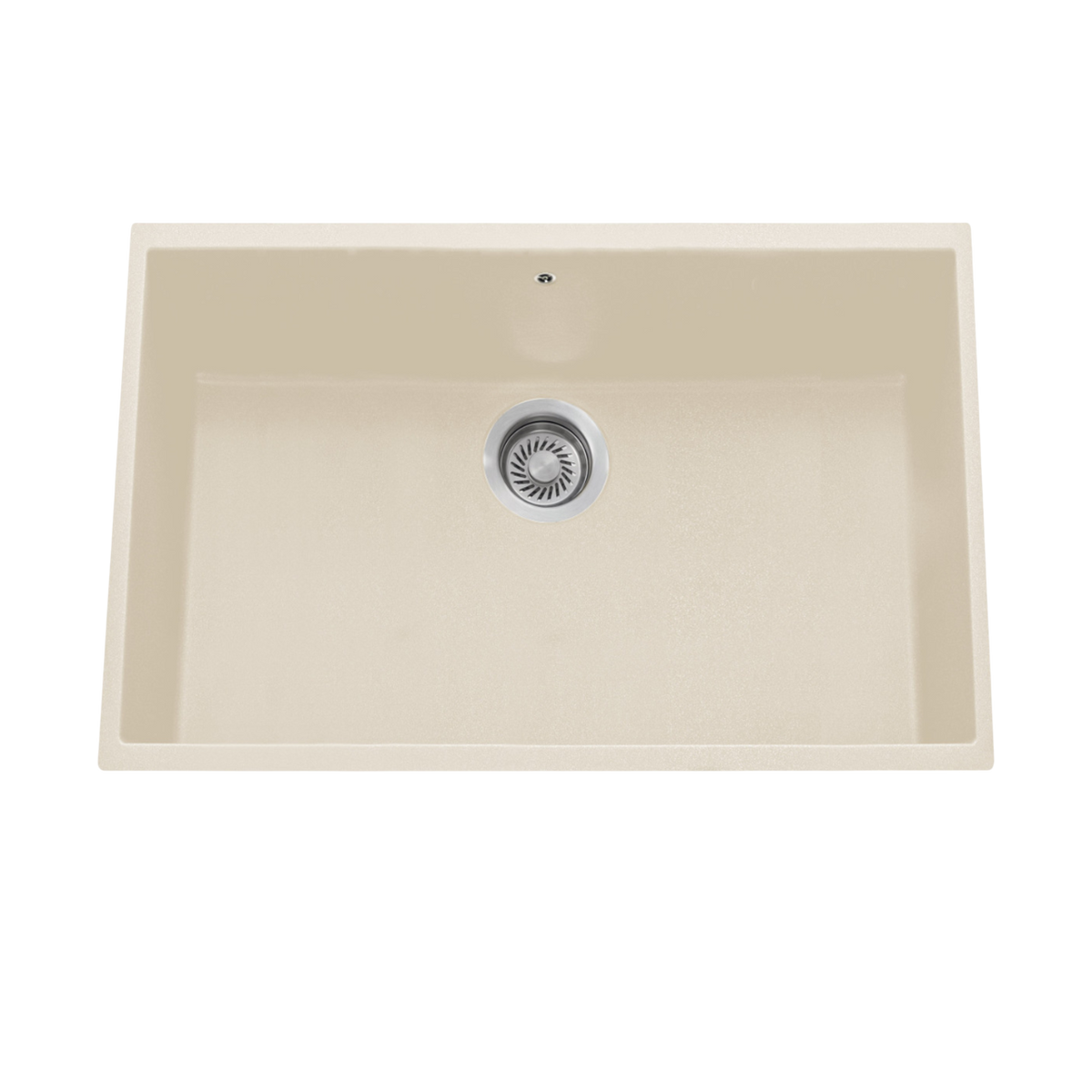 Évier sous-plan granit beige Luisina HARMONIE 1 bac 774x434