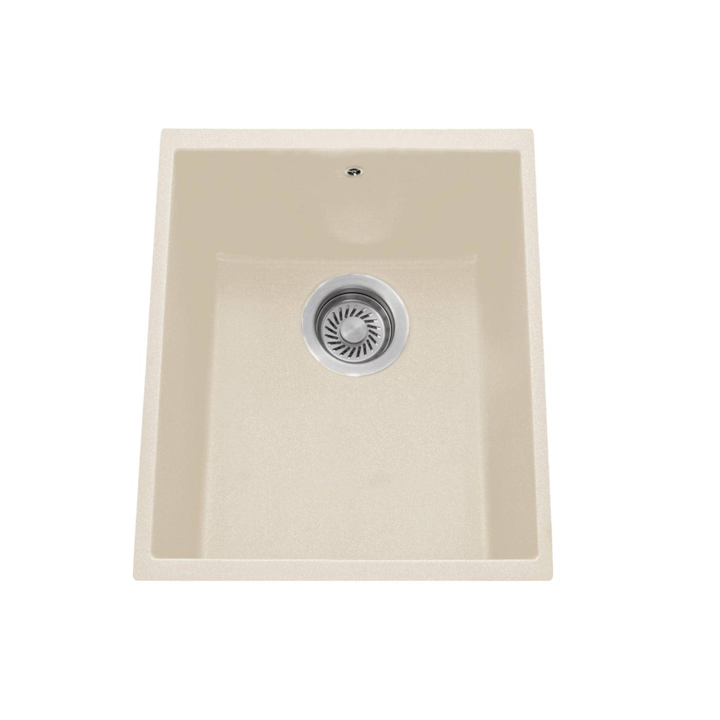 Évier sous-plan granit champagne Luisina HARMONIE 1 bac 370x460