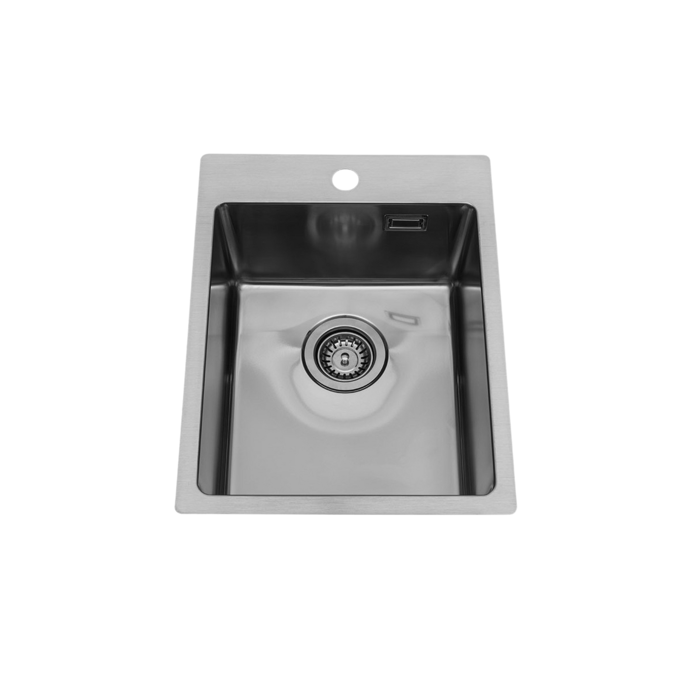 Evier inox Luisina JAVA 1 bac 390x505
