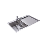 Evier inox Helika LUNY 1 grand bac 1 égouttoir droite