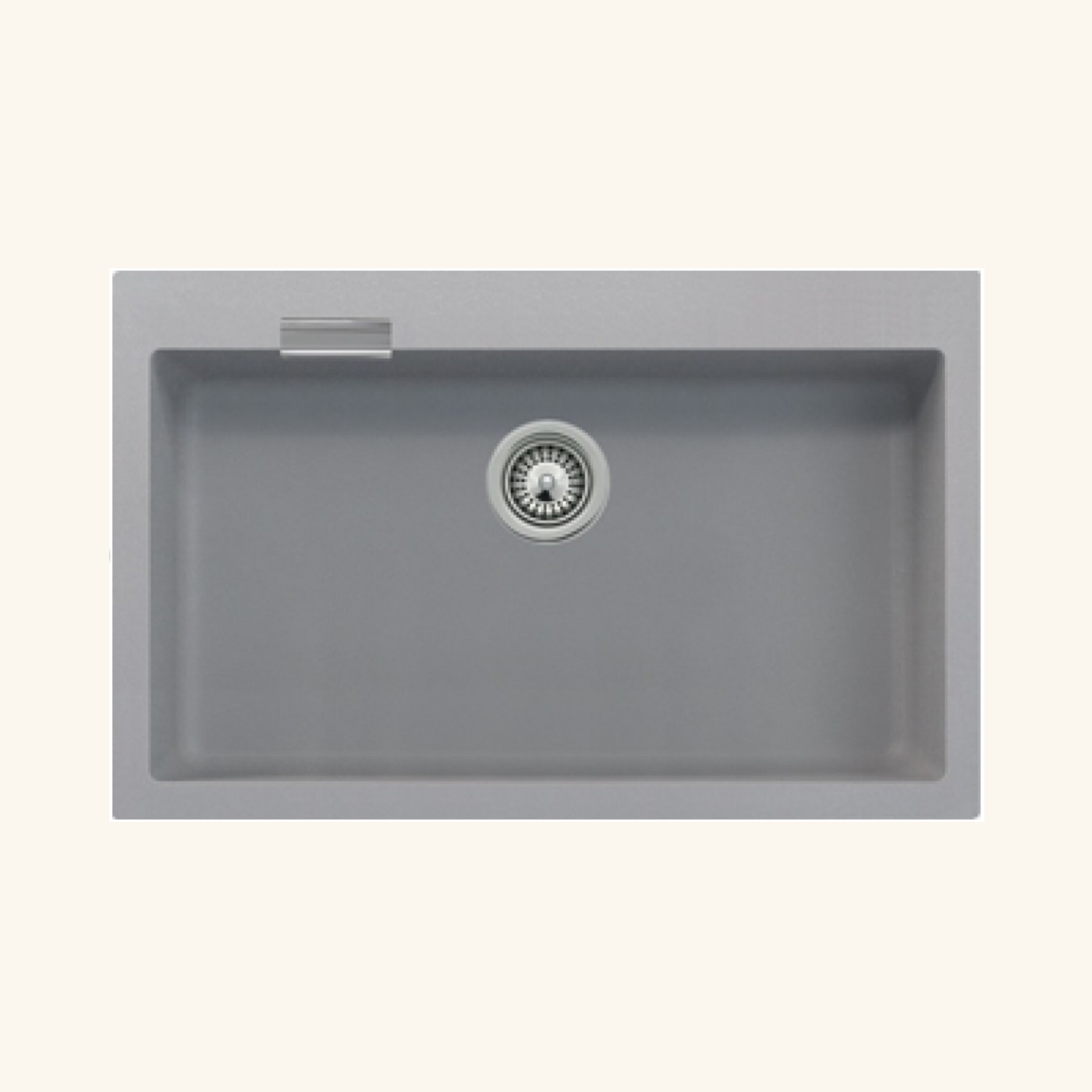 Évier granit gris Schock LOKTI 1 bac 790x500