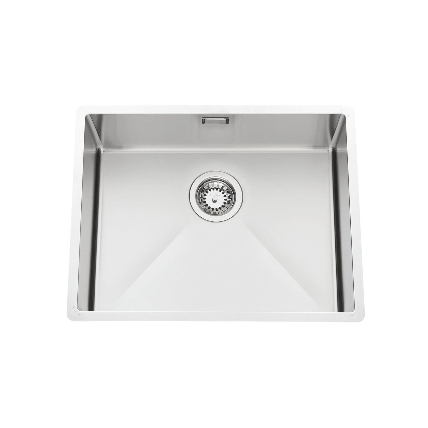 Evier sous-plan inox lisse VIBRATO Luisina 1 bac 570x450 mm