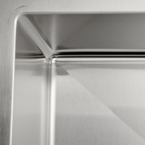 Evier sous-plan inox lisse VIBRATO Luisina 1 bac 570x450 mm