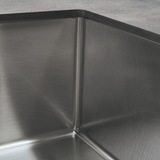 Evier sous-plan inox lisse VIBRATO Luisina 1 bac 570x450 mm