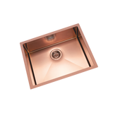 Évier inox cuivre Luisina PANDORE 1 bac 570x450
