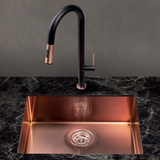 Évier inox cuivre Luisina PANDORE 1 bac 570x450