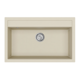 Évier granit beige Helika QUADRO 1 bac