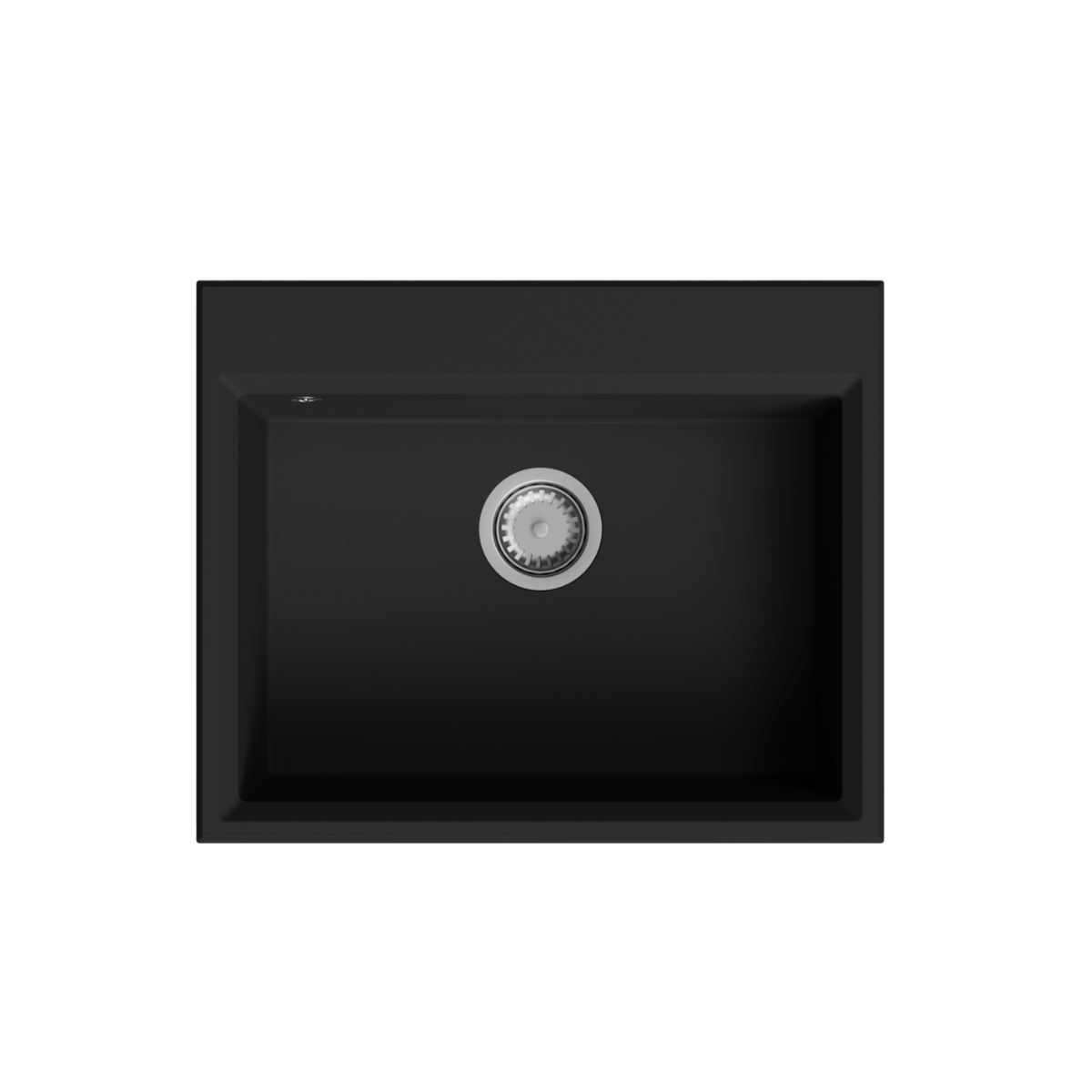 Évier granit noir Kümbad ROMY 1 bac 61x50