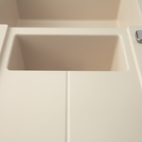 Évier granit beige Luisina TAM TAM 1 bac et demi - 1 égouttoir