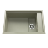 Évier sous-plan granit vert sauge Luisina TOSCA 1 bac 780x460