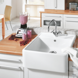 Evier timbre d'office Villeroy & Boch TRADITION céramique blanc Snow white 1 bac