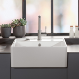 Evier timbre d'office Villeroy & Boch TRADITION céramique blanc Snow white 1 bac