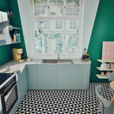 Évier granit gris Schock TYPOS 1 grand bac 1 égouttoir