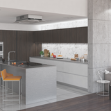 Évier granit noir moucheté Luisina QUADRILLE 1 bac 794x504