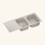 Évier granit everest Schock VIOLA 2 bacs 1 égouttoir