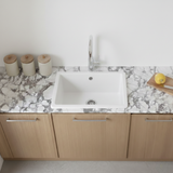 Evier céramique blanc VitrA ARKITEKT 1 bac