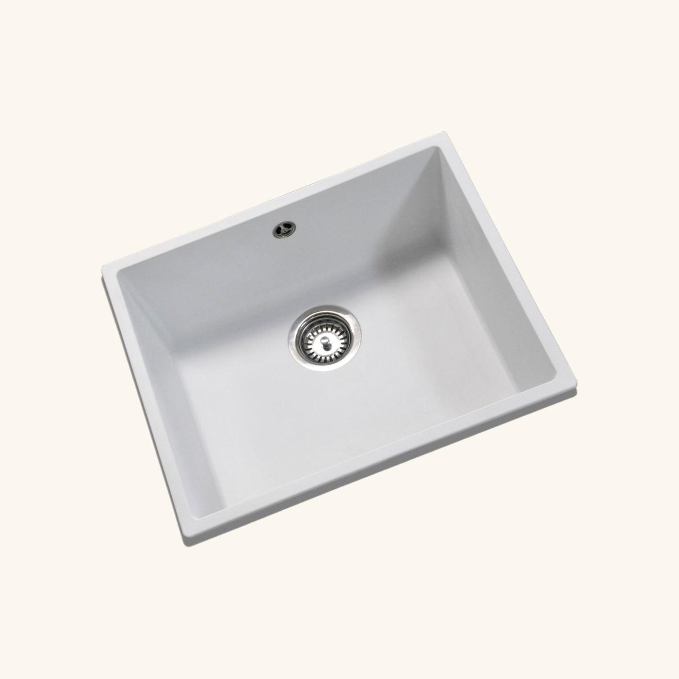 Évier résine blanc ZAK 1 bac 540x440