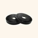 Lot de 2 filtres à charbon KF001 Hotte Silverline