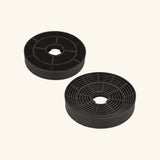 Lot 2 filtres charbon KF003 Hotte Silverline ZINIA et NUTY