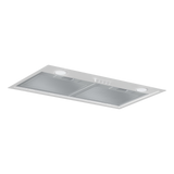Hotte cuisine Silverline encastrable ALPHA blanc 60 cm