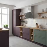 Hotte cuisine murale Silverline ARAE gris 60 cm