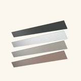 Hotte cuisine verticale Silverline ART verre noir 90 cm