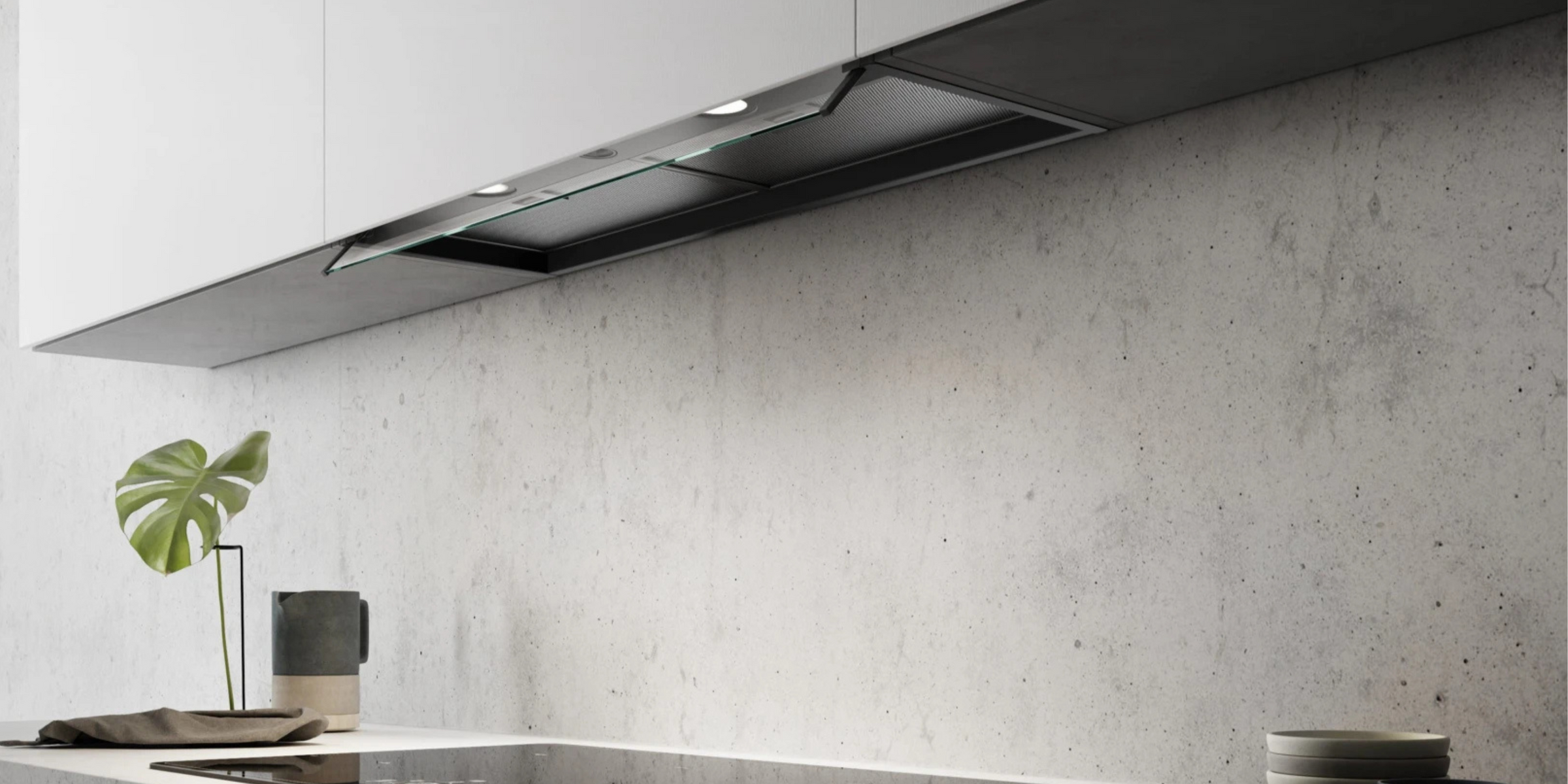 Hotte BOXIN inox 90 cm, discrétion et performance pour une extraction efficace.