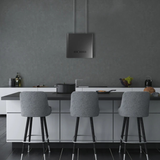 Hotte cuisine Silverline suspendue BRAGA noir 40 cm