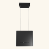 Hotte cuisine Silverline suspendue BRAGA noir 40 cm
