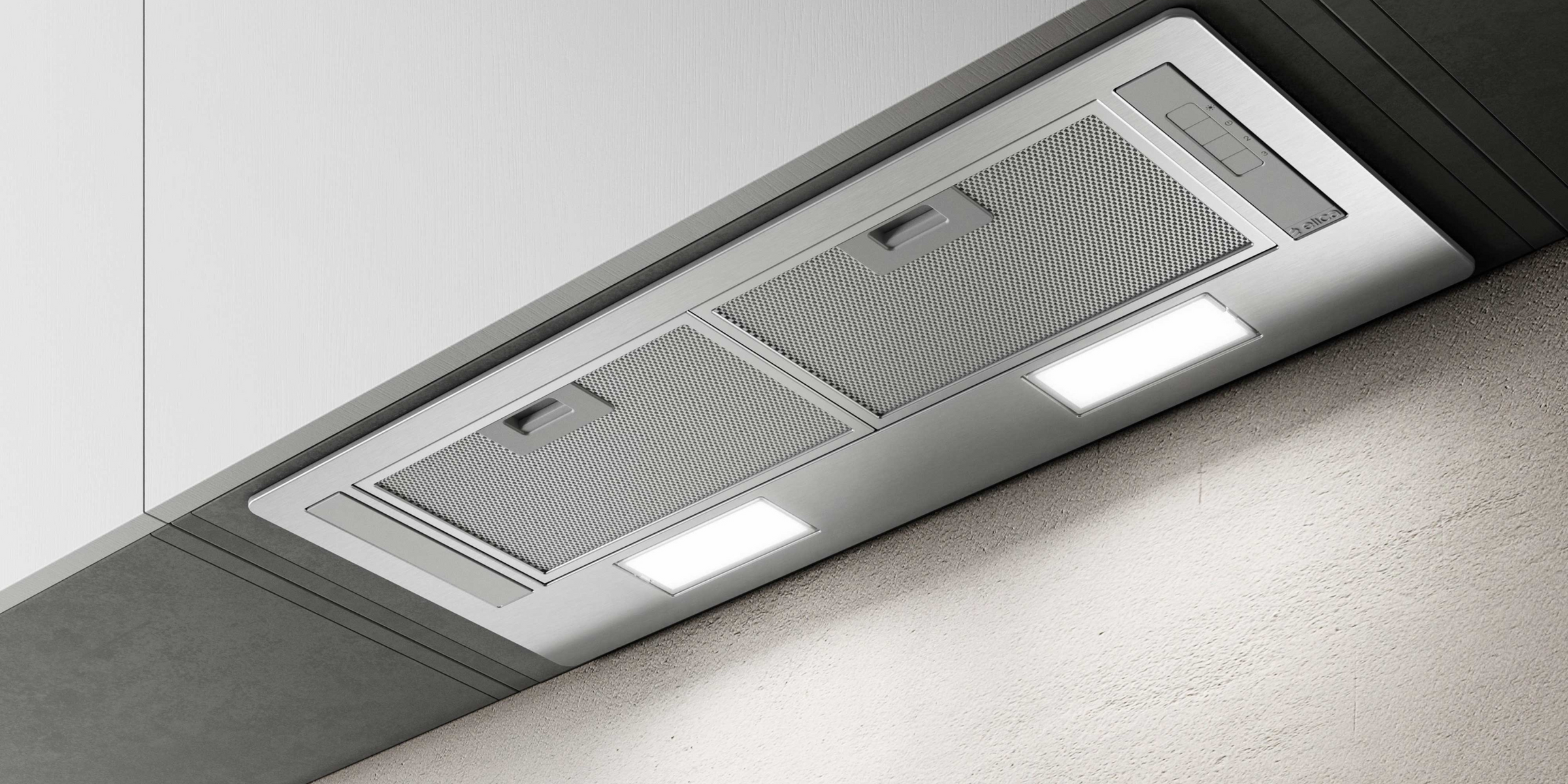 Hotte encastrable Elica ERA C 80 cm, finition inox, discrétion et efficacité