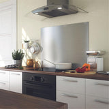Crédence cuisine fond de hotte Inox - l 60 x H 50 cm