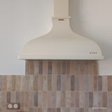 Hotte vintage murale Silverline HORIS beige 90 cm