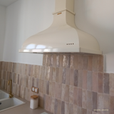 Hotte vintage murale Silverline HORIS beige 90 cm