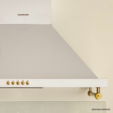 Hotte vintage murale Silverline OSIRIS blanc mat 60 cm