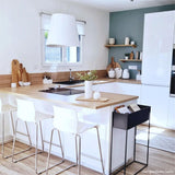 Hotte cuisine Elica suspendue inox blanc JUNO  50 cm - Nouvelle version