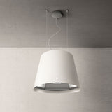 Hotte cuisine Elica suspendue inox blanc JUNO  50 cm - Nouvelle version