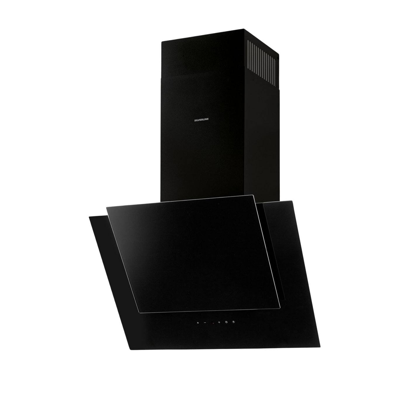 Hotte cuisine murale Silverline OLI noire 60 cm