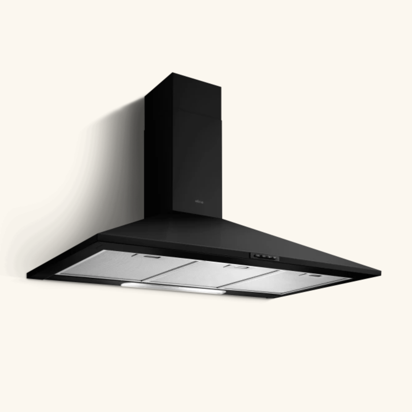 Hotte cuisine Elica murale MISSY noir 90 cm