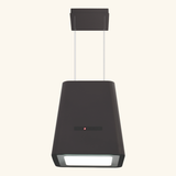 Hotte cuisine Silverline suspendue NEAT noir mat 50 cm